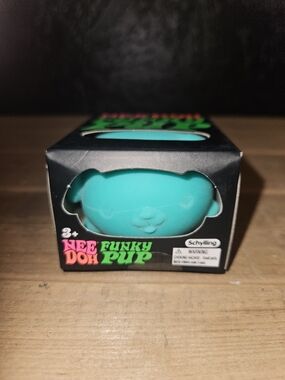 TEAL NeeDoh Funky Pup – 🩵🐶